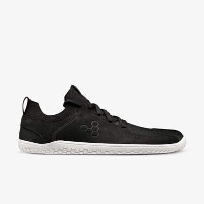 Vivobarefoot Women's Primus Knit Lux Casual Shoes - Obsidian USA [AUB791536]